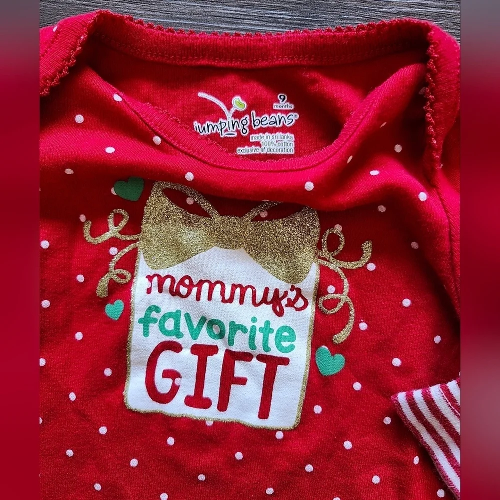 Christmas 6 To 9 Month Bodysuit Bundle